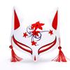 Half Face  Mask Hand-painted Fashion Mask Halloween Masquerade Party Tassels Anime Fox Mask For Costume Parties Anime