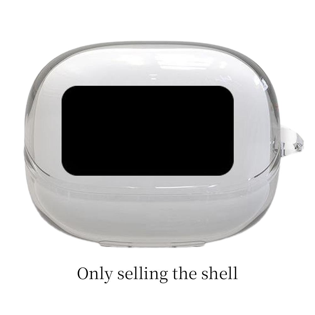 

For UGREEN Tsix Magic Bluetooth Protective Case Earphones Clear Soft Case TPU Protective Cover with Lanyard Strap