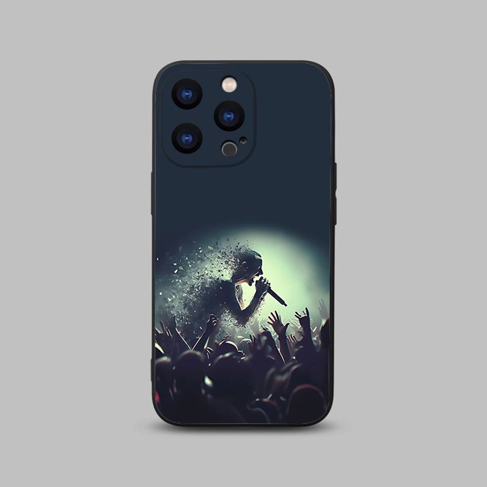 C-Chester Rock Bennington Phone Case For iPhone 17,16,15,14,13,12,11,Pro,Max,Plus,X,XS,SE4,E,Mini,Soft Black Case iPhone17