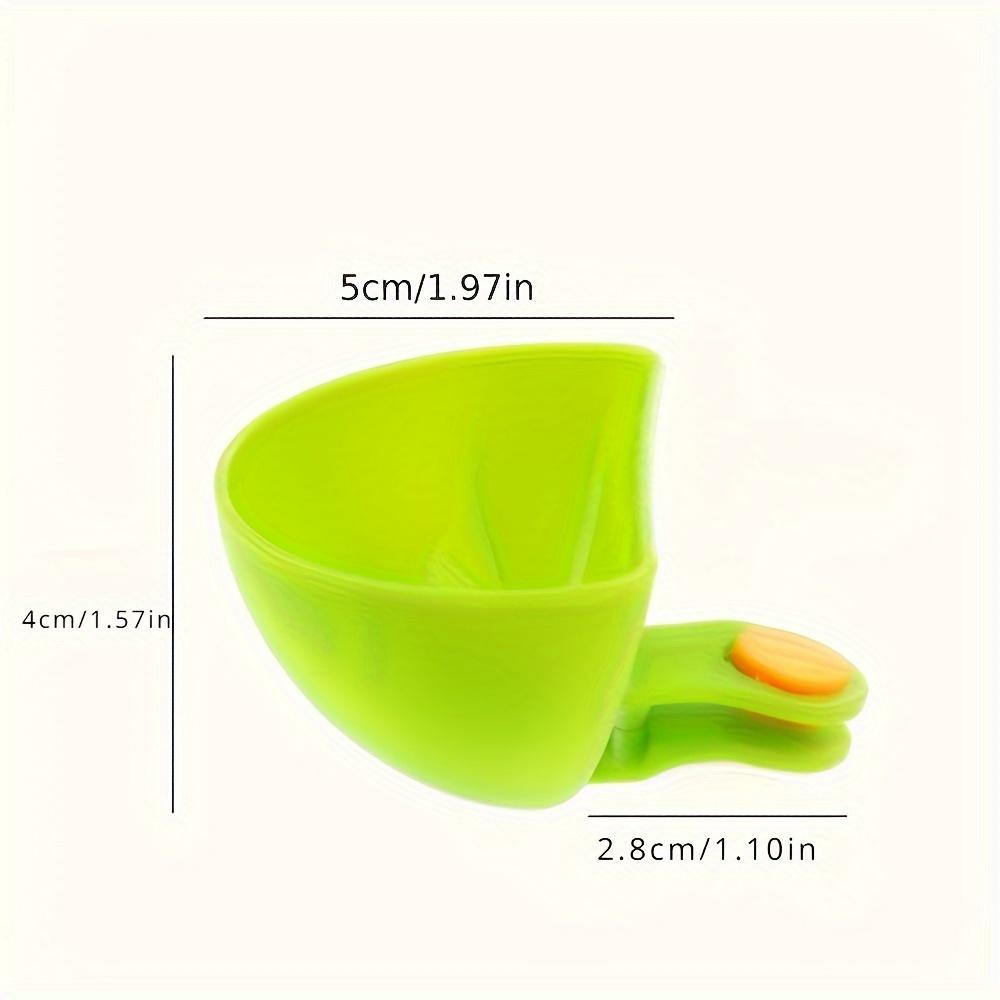 Color-Coded Dip Bowl Plate Holders Plastic Sauce Dishes for Parties Picnics Portable Dip Bowls