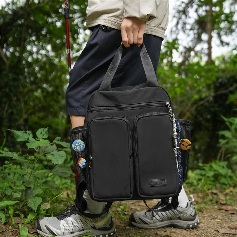 Multi-Functional Portable Backpack Large Capacity Shoulder Bag Large Capacity Lightweight Crossbody Bag