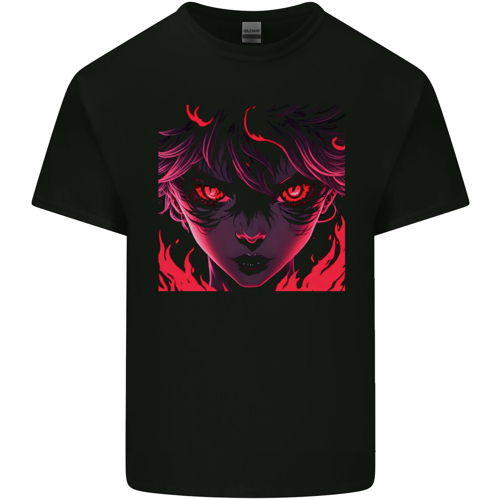 Evil Anime Character 2 Mens Light Cotton T-Shirt Mens Womens Tees Top M