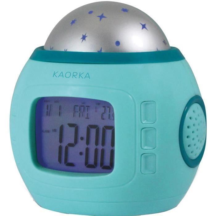 Buy Kaorka 474010 star projection alarm clock 6 melodies 7 light moods at affordable prices