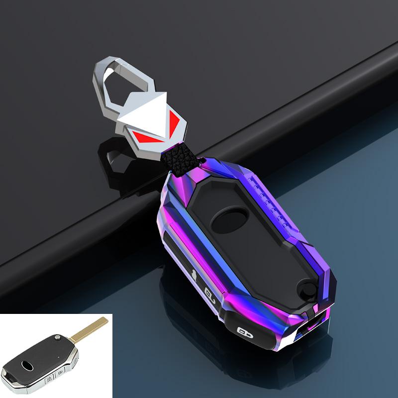 Zinc Alloy Car Fob Key Case Cover For Kia Sportage Ceed Sorento Cerato Forte KX3 K5 2017 2018 2019 2020 Accessories