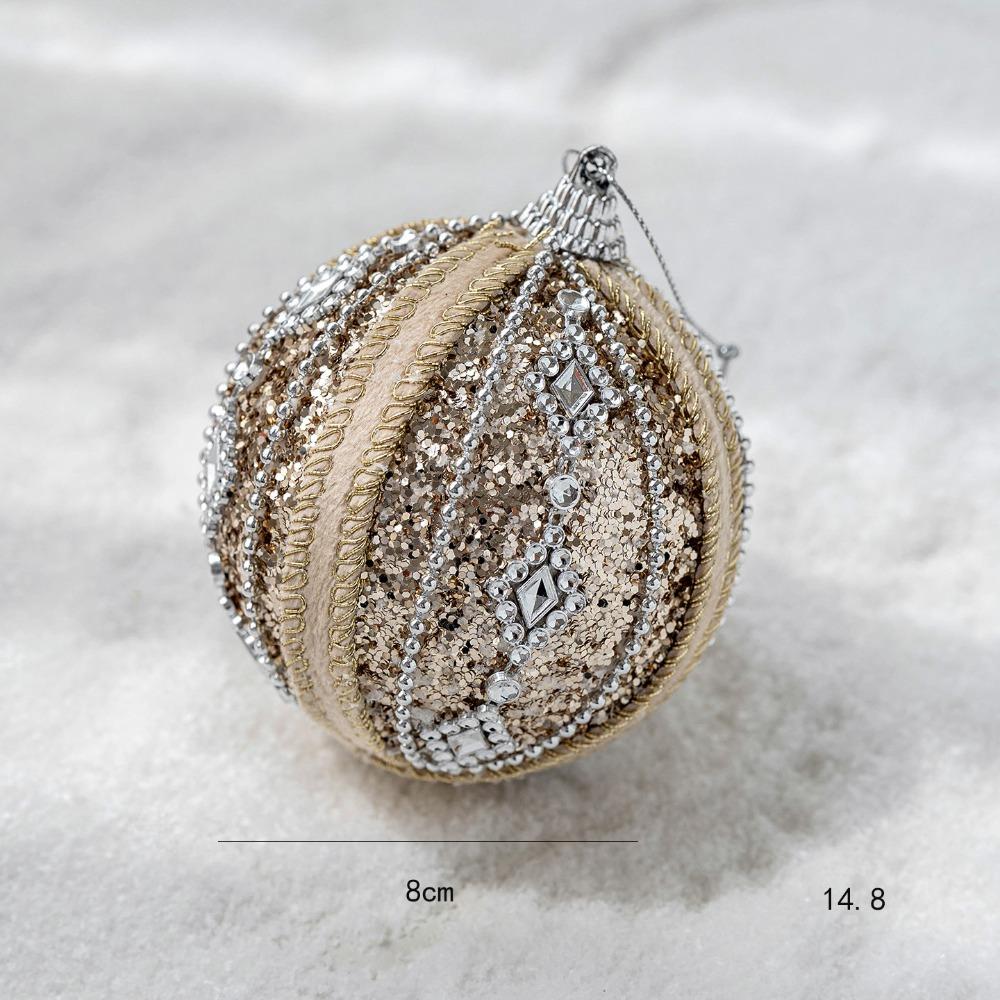 Foams Christmas Decor 8cm Christmas Tree Pendant hanging ornaments  Christmas Party Supplies