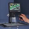 Microscopio Digitale 1600X Inskam 318 Schermo LCD Full HD 1080P 28 LED USB-C