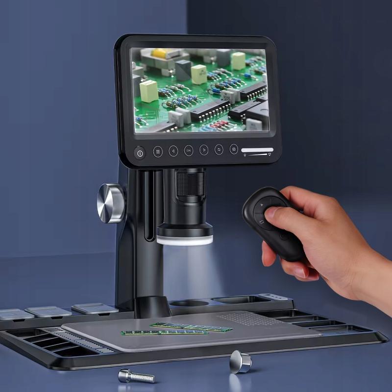 Microscopio Digitale 1600X Inskam 318 Schermo LCD Full HD 1080P 28 LED USB-C