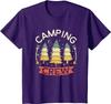 Camping Crew Shirt Family Camping Shirts for Family Matching T-Shirt Casual Cotton Daily Four Seasons Tees Graphic T Shirts