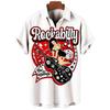Hawaiian Vacation Men Shirt 3D Printed Man_Women Casual Fashion Short Sleeves Shirts Lapel Button Tops Oversized Unisex Clothing