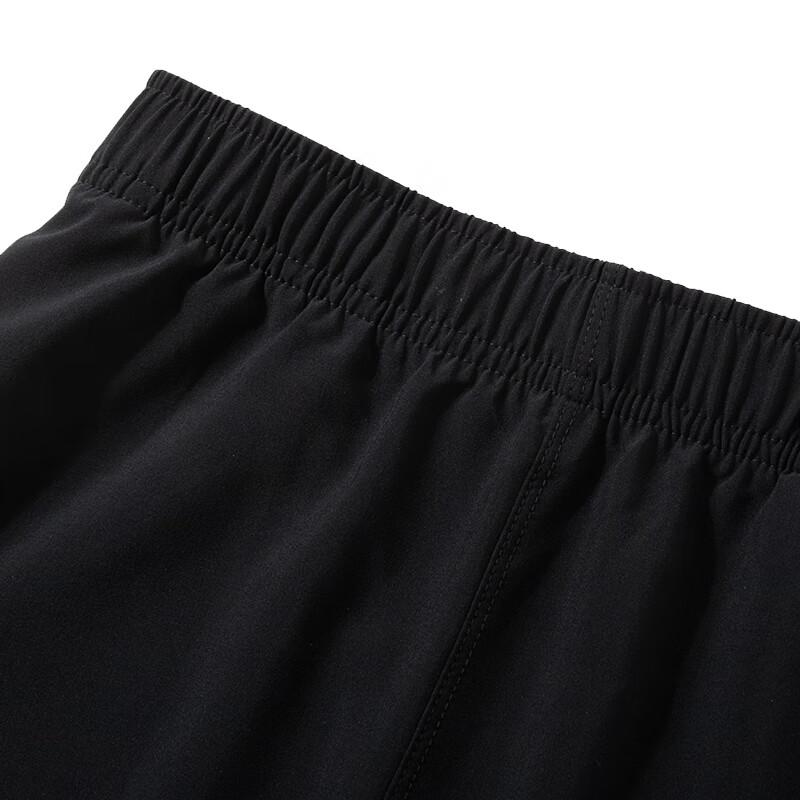Nike Logo Print Breathable Woven Casual Pants Kids Bottoms Black HF6420010