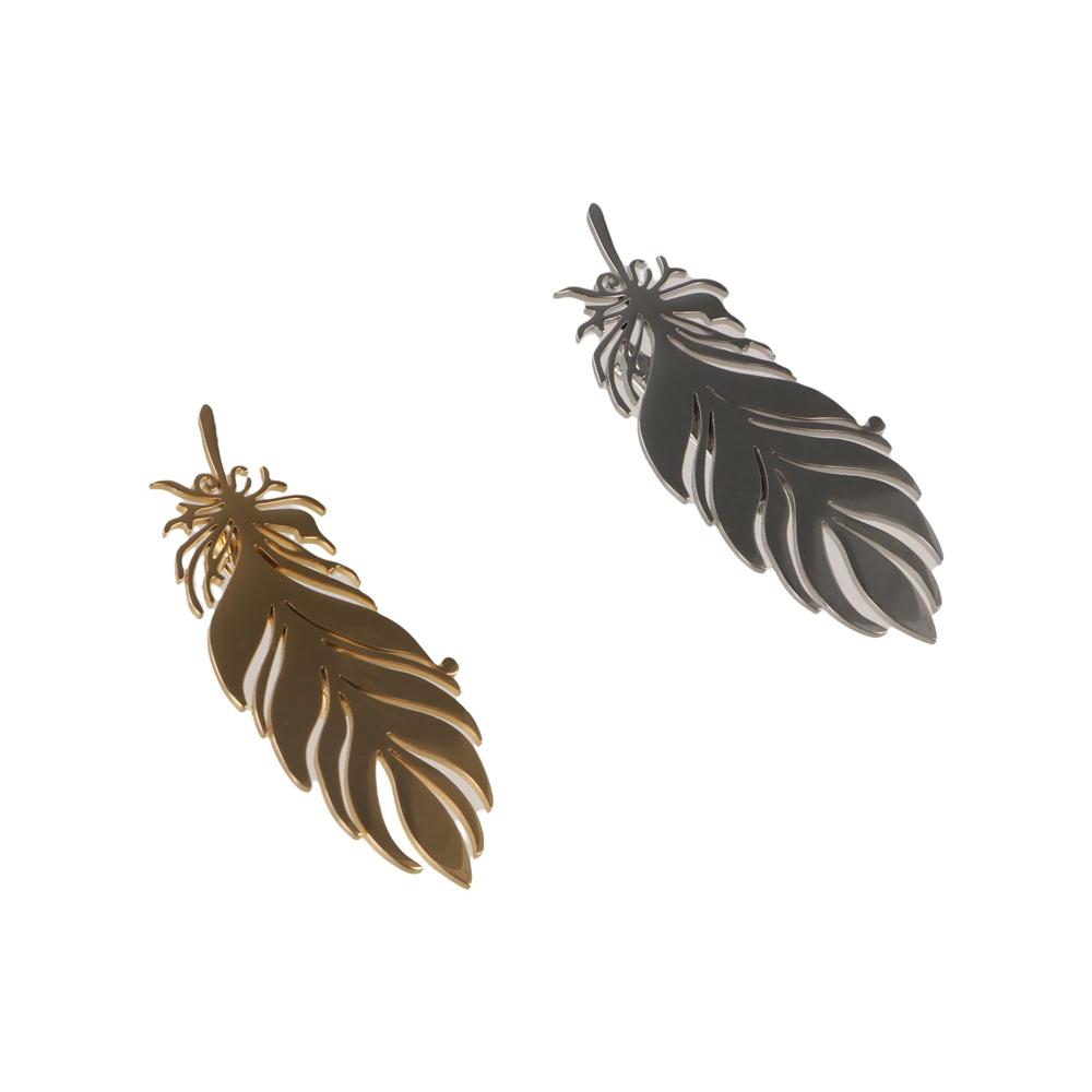 Fashion Feather Pin Metal Lapel Pins Clothing Accessories Tree of Life Badge  Gifts