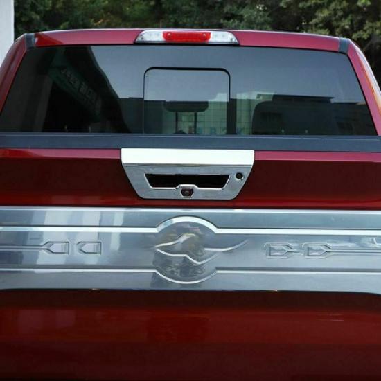 Tailgate Door Handle Bowl Decor Cover Trim For Ford F150 2015- Chrome Silver
