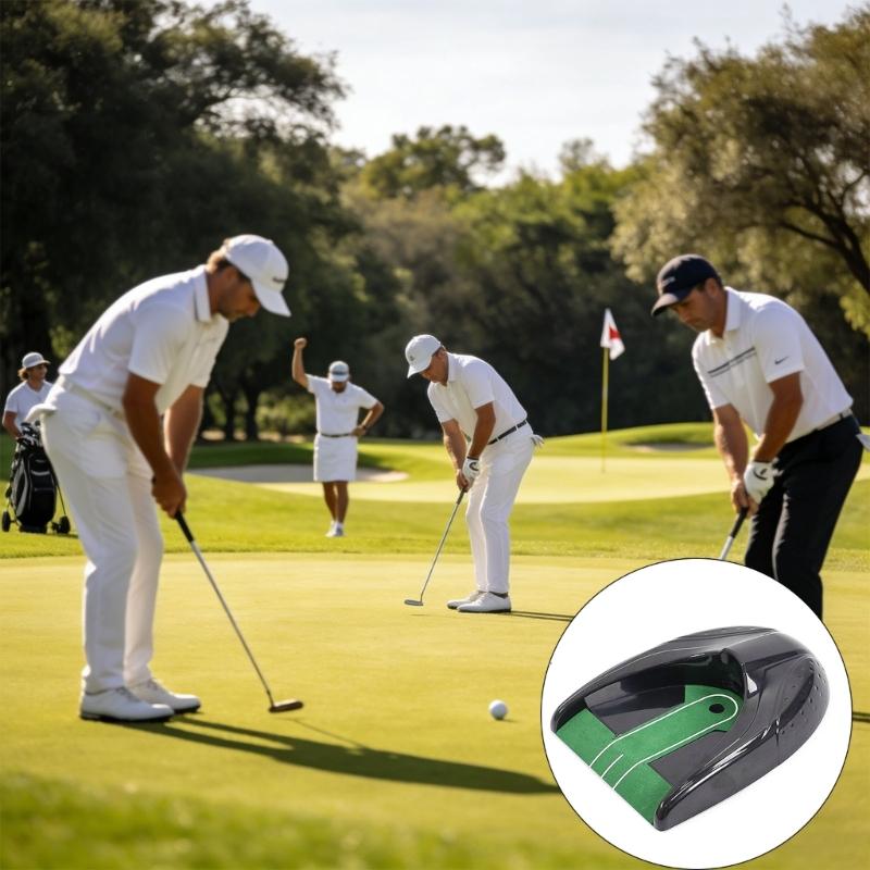 Automatic Golf Ball Return Device For Putting Exercise Adjustable Length And Position No Power Included