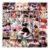 50-Sheet Jibaku Shonen Hanako-kun Cartoon Stickers for Laptop, Refrigerator, and Car Decoration