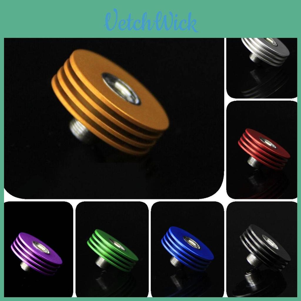 Multi-color Cnc Lathe Machined 510 Thread Aluminum Heatsink For Atomizers