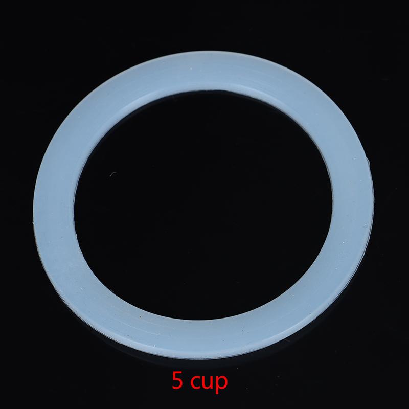 1PC Silicone Seal Ring Flexible Washer Gasket Ring Replacenent For Moka Pot Espresso Kitchen Coffee Makers Accessories Parts HOT