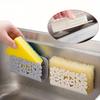 Storage Rack for Soap In The Kitchen Sink with a Hollow Design