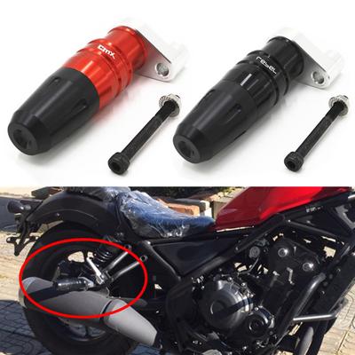 Piezas de accesorios para motocicleta CM500, deslizadores de escape, almohadillas protectoras para Honda Rebel 500 CMX500 cmx 500