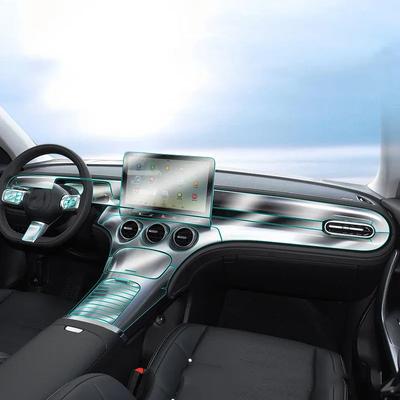 For Smart Elf 1 Elf 3 Car Interior Center Console Media Gear Shift Dashboard Navigation TPU Anti-scratch Protector Film