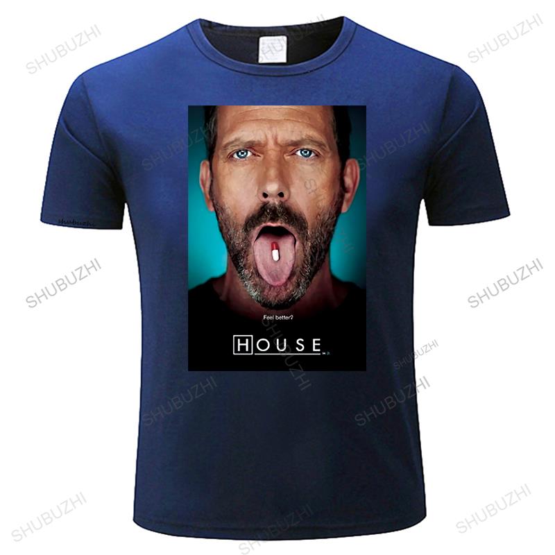 Unisex volné vtipné tričko Dr. House Everybody Lies Feel Better Retro Vintage Hipster Unisex Unisex bavlněné ležérní trička