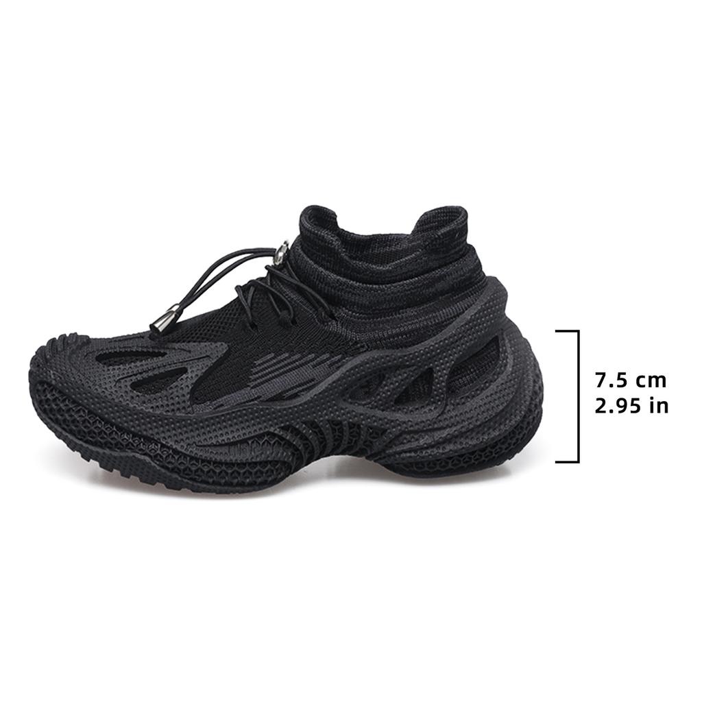 Fashion 2025 Women Causal Shoes Pring Brand Spring Designer Wedges White Sneakers Platform Tenis Feminino Trainers Female Walking