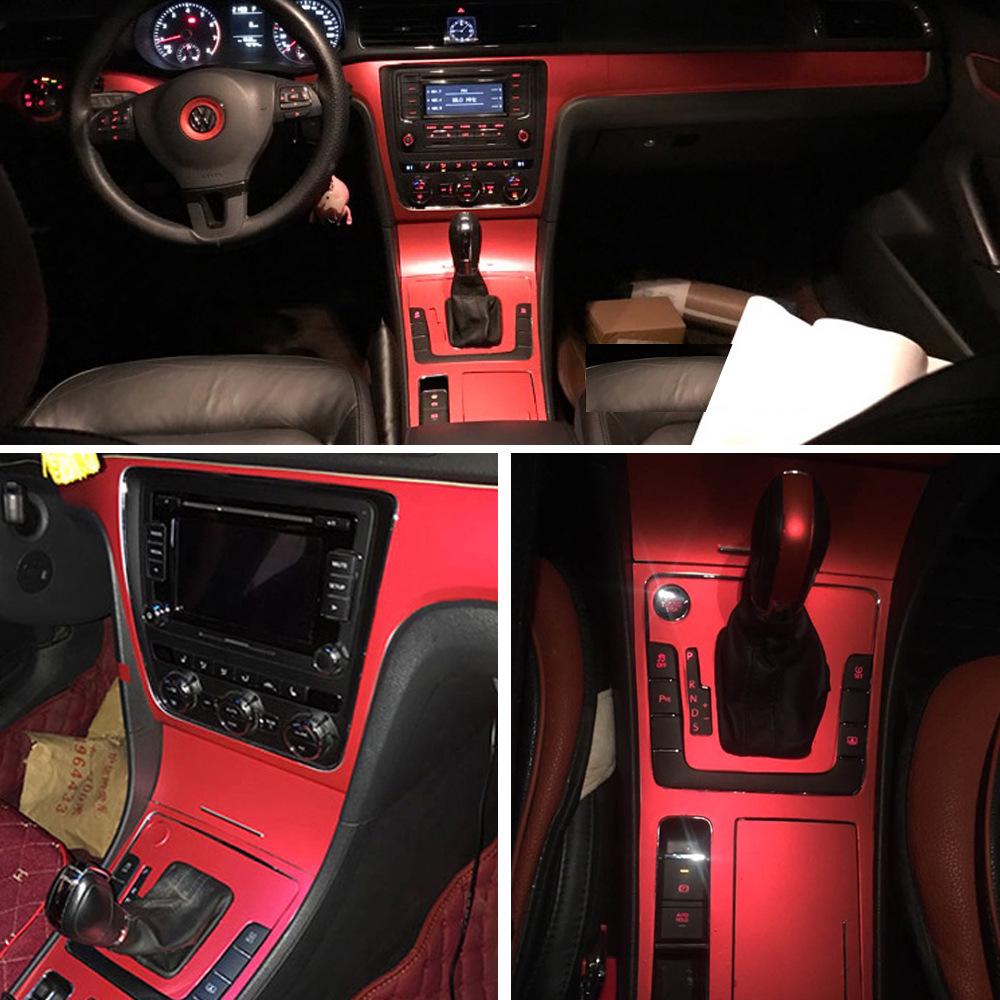 11-15 Passat Center Console Gear Carbon Fiber Wrap for Interior Modification