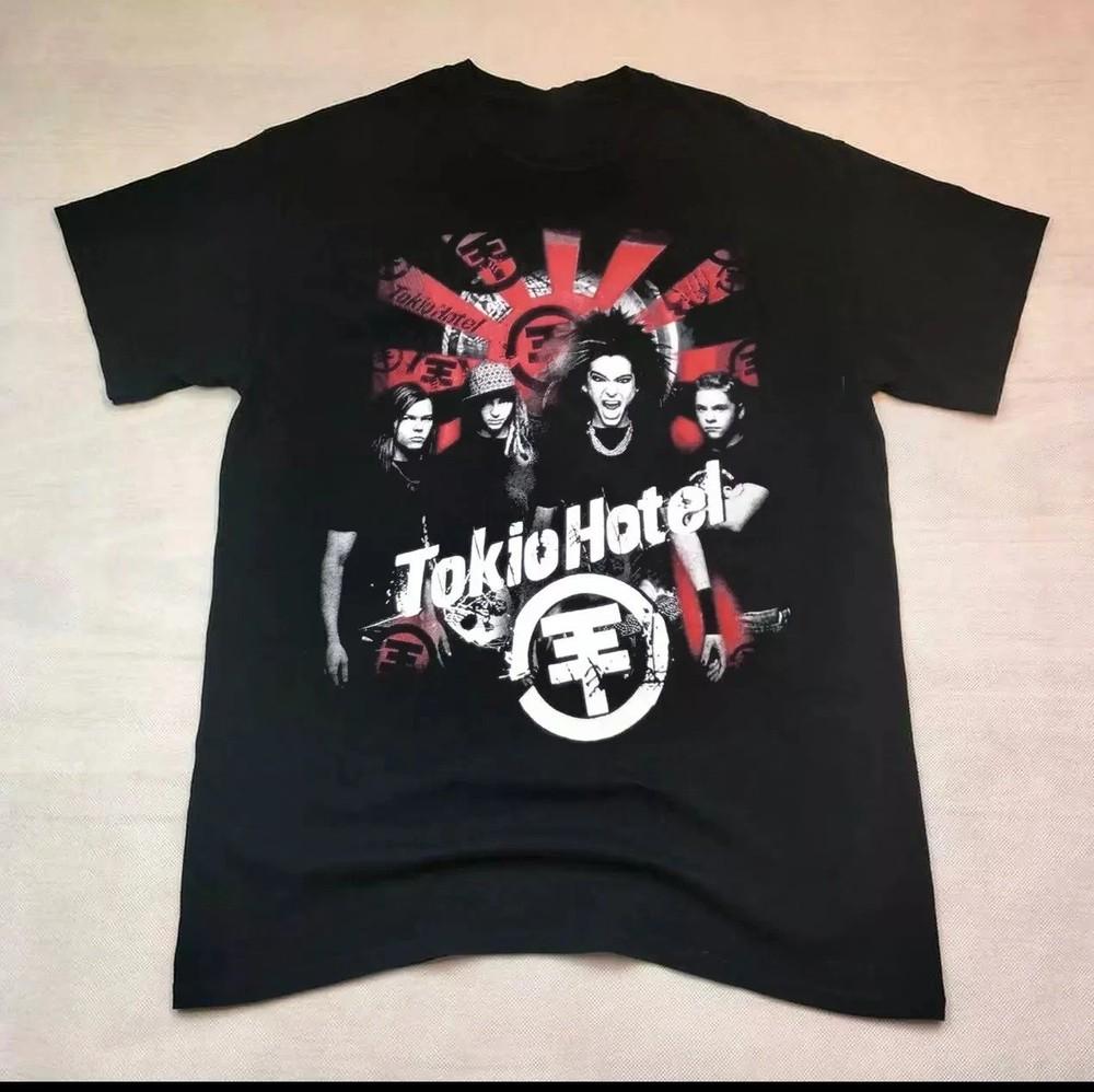 Футболка унисекс Tokio Hotel Band Concert, полномерная S5XL, футболка унисекс XXXL