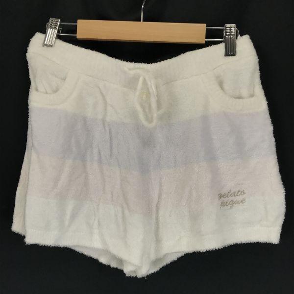 Gelato Pique Set Up Şort & Kapüşonlu Sweatshirt Kadın F Çizgili Ev Giyimi Pijama(KULLANILMIŞ)