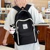 Schulrucksack Koreanische Version Nischenrucksack Damen Mori Einfach Große Kapazität Rucksack Mittelstufe Jungen und Mädchen Schüler Lässiger Schulrucksack