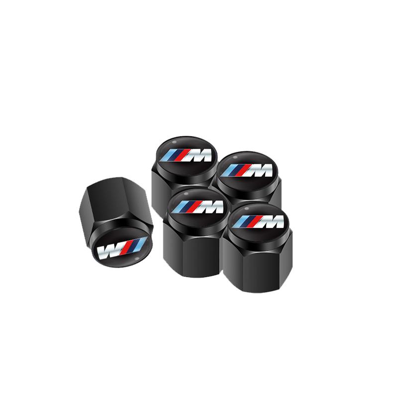 For BMW E30 E38 E39 E46 E60 E61 E90 X5 X6 E70 E83 F30 F32 Car Tire Valve Cap Metal Decoration Sticker Modification Accessories