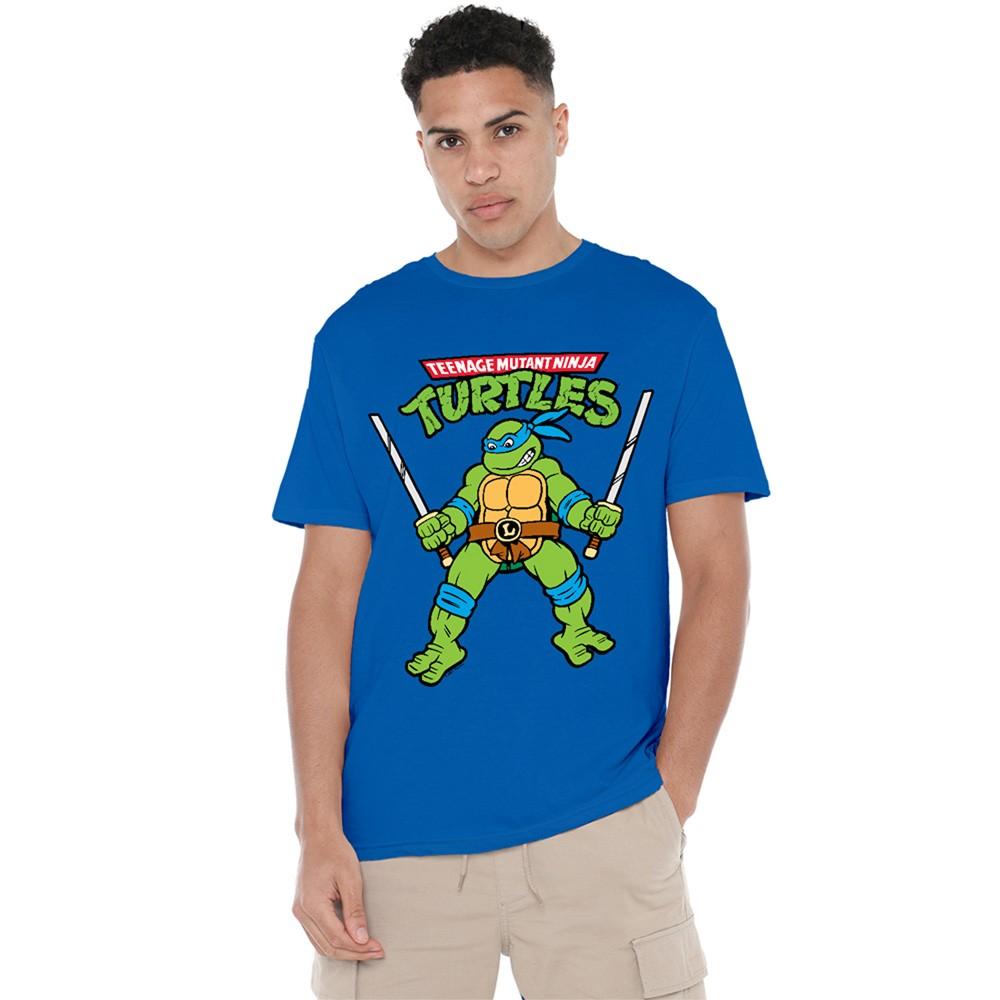 Tmnt Retro Leo T-Shirt S-4XL Royal S