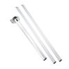 Folding Table Leg and Slider Rail 28.5in Collapsible Legs 38.6in Dual Guide Rails for RV Yacht