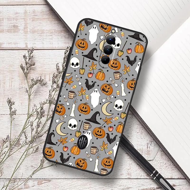 Halloween Pumpkin Horror Case For ZTE Nubia Red Magic 7S 6S 7 Pro RedMagic 10 Air 8S 9S 10S 8 9 10 11 Pro Plus Funda