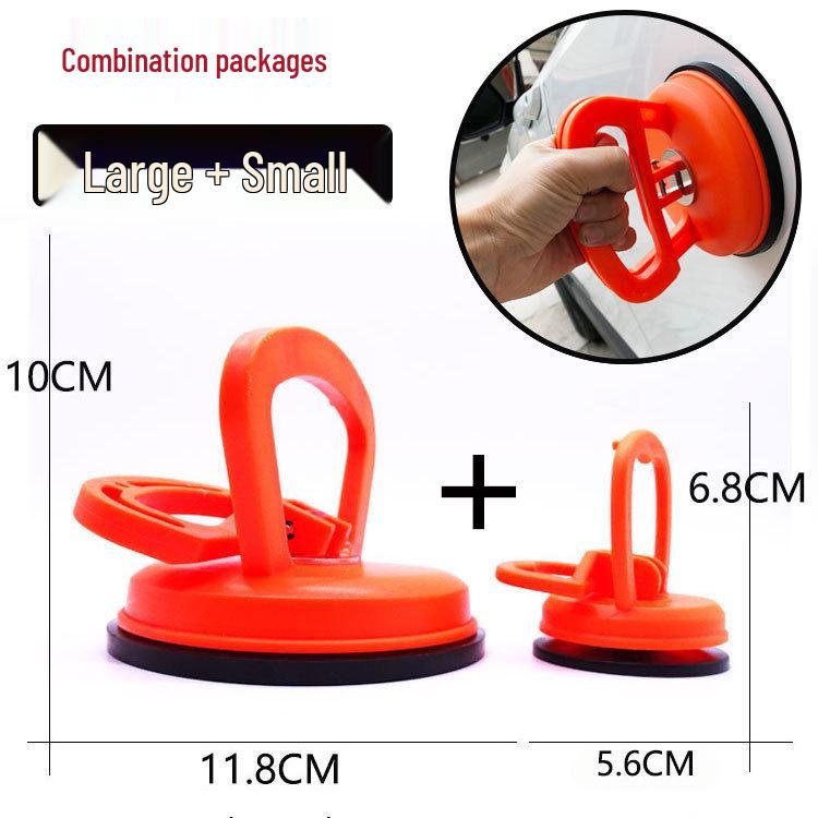 Sugkopp för buckelreparation