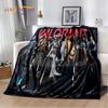 3D HD VALORANT Game Gamer Cartoon Soft Plush Blanket,Flannel Blanket Throw Blanket for Living Room Bedroom Bed Sofa Picnic Cover