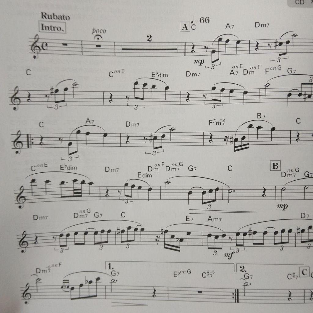 [USED] Enjoyable Alto Saxophone Collection of Disney Pieces, Sheet Music, and CD Included