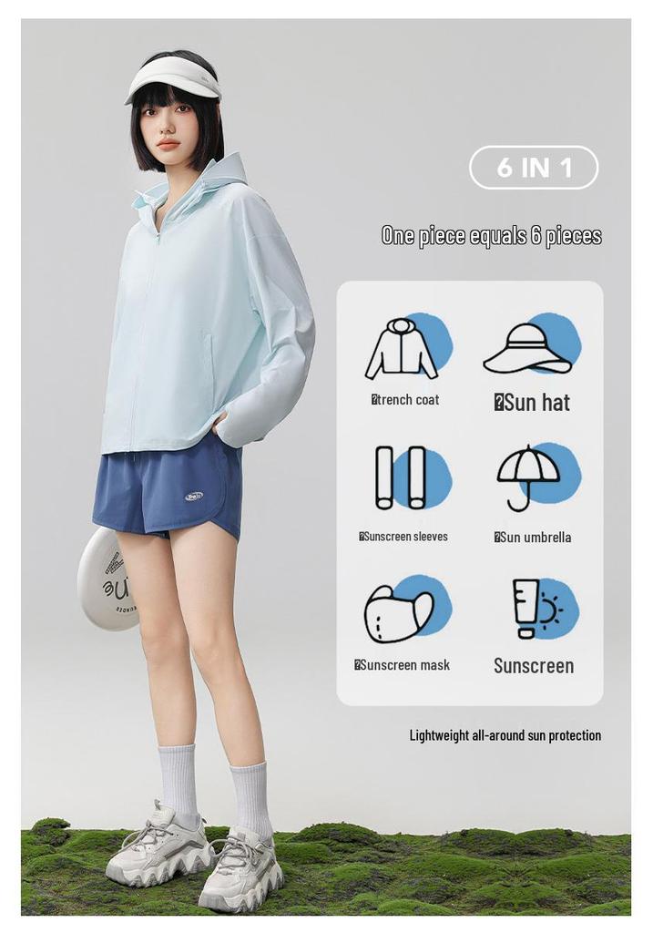 Premium Ice Silk UV Protection Jacket for Men and Women - Summer Outdoor Sun Shield