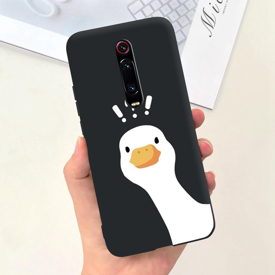 Kreslený obal pro Xiaomi Mi 9T Pro Mi9T Roztomilý barevný měkký silikonový zadní kryt pro Xiaomi Mi 9T 9 T 9TPro Pouzdra na telefon