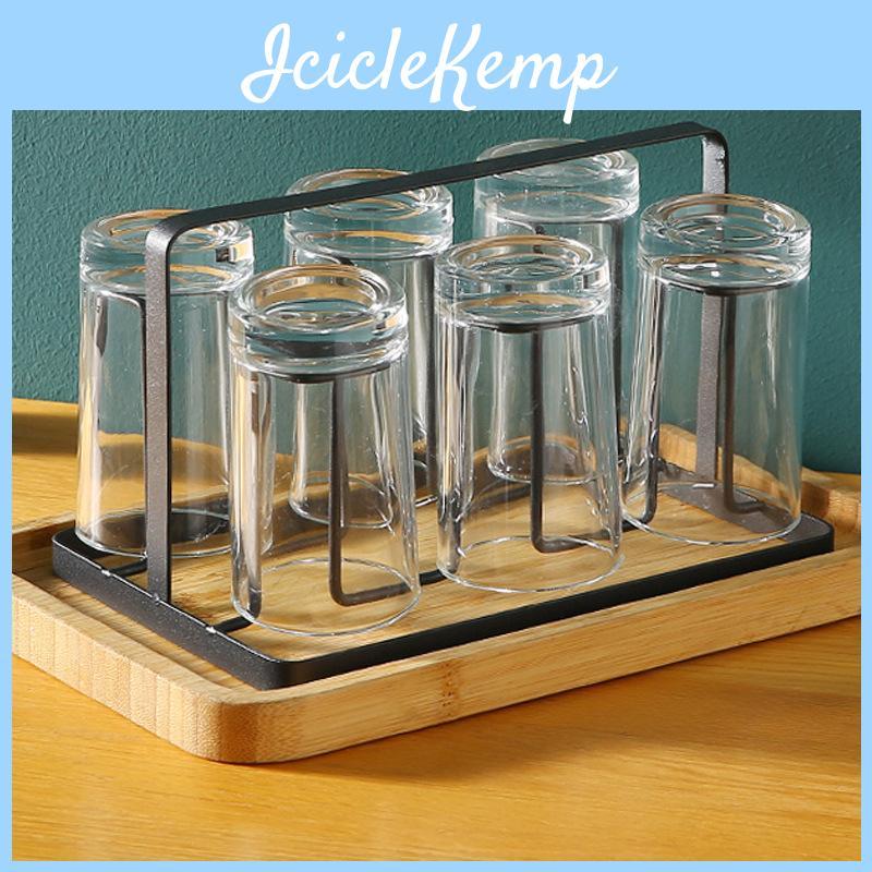 Home Kitchen Glass Tea Water Cups Set With Heatresistant Leadfree Glass For Hot Beverages