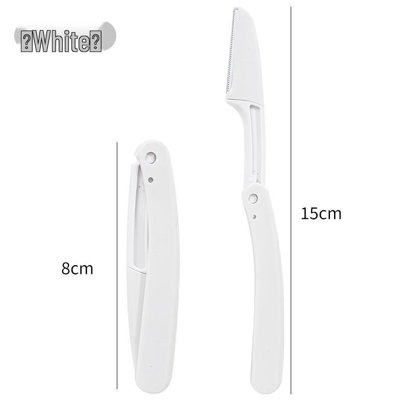 Sicheres Augenbrauenrasierer-Set für Anfängerinnen: Kratzfeste Rasierwerkzeuge & Trimscheren.