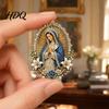 Faith Symbol Brooch Sacred Heart of Jesus Brooch Confirmation Souvenir Christian Accessory