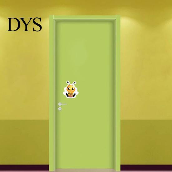 Auto Sticker Muur Cartoon Bijenpatroon PVC Decal Koelkast Deur Decoratie voor Kleine