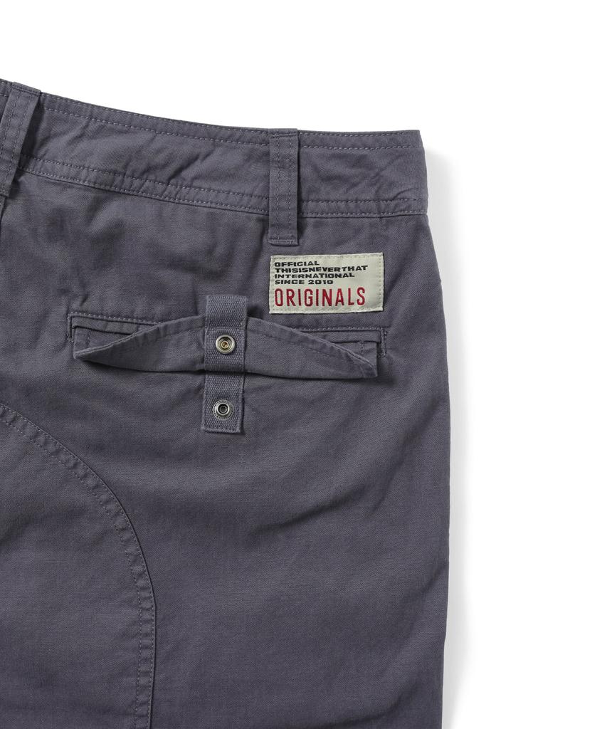 THISISNEVERTHAT Flight Cargo Pant Purple Gray