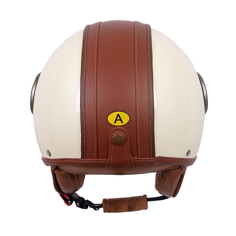 Unisex Half Safety Helmet for Motorcycles and Electric Scooters (Model 201-1)