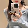 Cherry Bag Pendant Everyday Use Keyring for Ladies Fruit Shape Key Ring Jewelry Decoration for Phones and Wallets