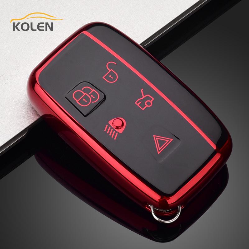 Tpu Car Remote Key Case Cover Shell Fob For Land Rover A9 Range Rover Sport Evoque Freelander 2 Discovery Jaguar Xe Xj Xf Guitar