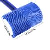 9Pcs Wood Grain Tool Set Fake Wood Grain Roller Paint Brushes Rubber Graining Tool for Walls Floors Room Decoration