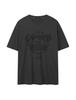 BUCKAROO Men'S Loose Fit Slub Short Sleeve T-Shirt Charcoal Gray