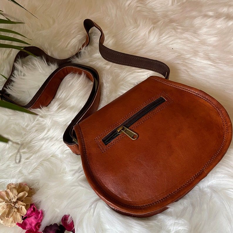 Handmade Leather Purse, Leather Crossbody Bags For Women, Leather Saddle Bag, Purse, Personalized Leather Purse For Women Gift for Her