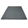 Dump Truck Mesh Tarp, 6 x 14 ft, PVC Coated Black Heavy Duty Cover with 5.5" 18oz Double Pocket, Brass Grommets, Reinforced Double Needle Stitch